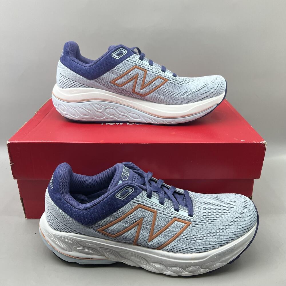 New Balance Fresh Foam 860 v14 Running Shoes Women Size 8.5 Blue Comfort Sneaker
